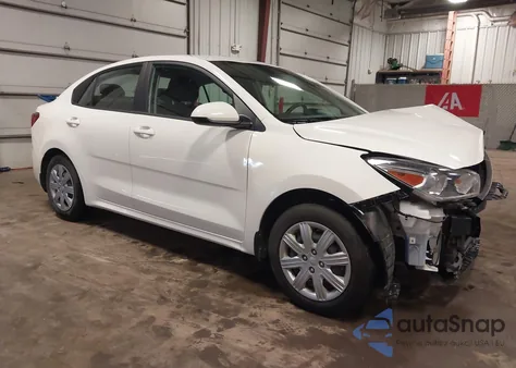 2022 Kia Rio S из США, поврежденный, VIN 3KPA24AD4NE435531